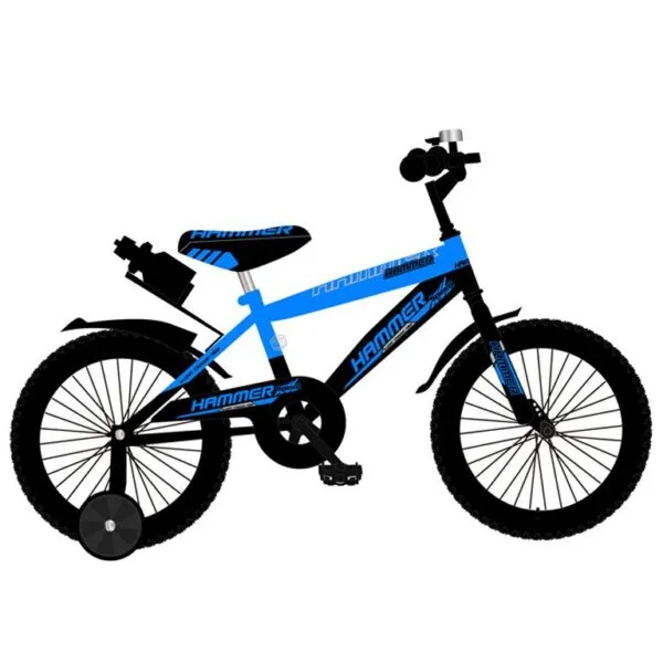 16" Hammer Bicycle Blue - Black
