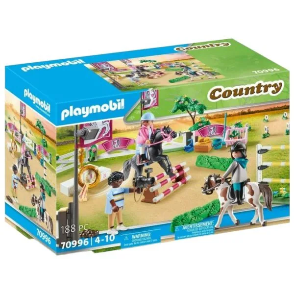 Playmobil Country Ιππικοί Αγώνες Για 4-10 Ετών 70996