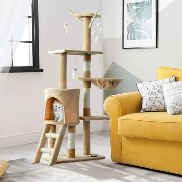 Δέντρο Γάτας - Ονυχοδρόμιο 50 x 35 x 132 cm PawHut D30-166 - Cat Tree
