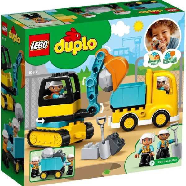 Lego Duplo: Truck Tracked Excavator 10931 Για 2+ Ετών