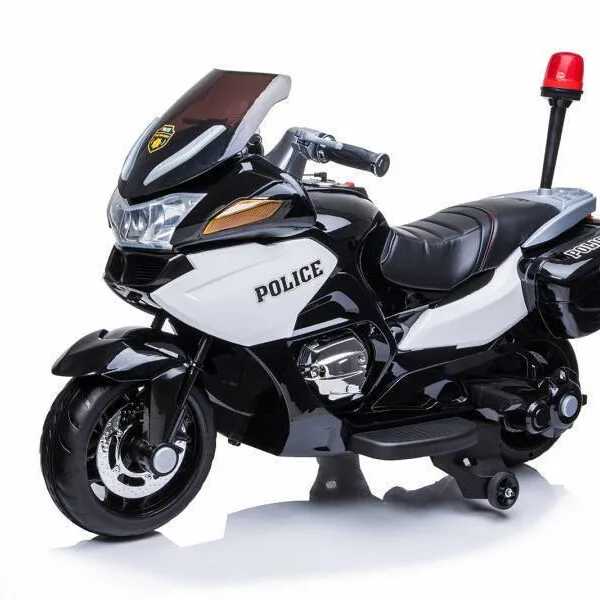 Παιδική Μηχανή Police Ηλεκτροκίνητη 12 Volt Λευκή