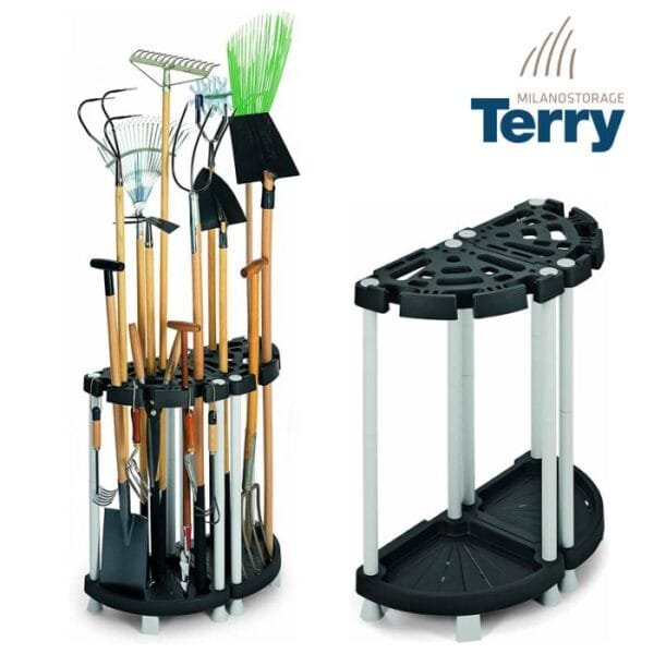 Terry, Double Tool Rack, Practical Tool Holder - 73x37.5x77.5 cm