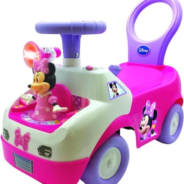 Kiddieland Minnie Dancing Ride On 055541 Interactive Electronic Activites to Play Rewarding Lights and Fun Sounds Sturdy and Durable For Ages 2 and up