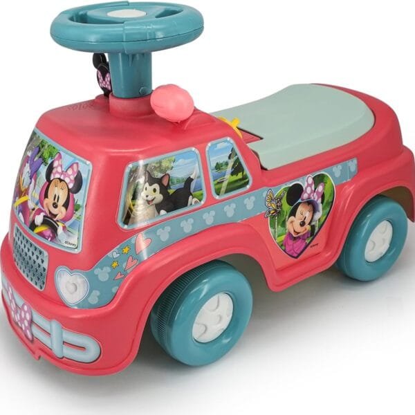 Kiddieland 063875 Disney Minnie Mouse Camping Van Activity Ride On