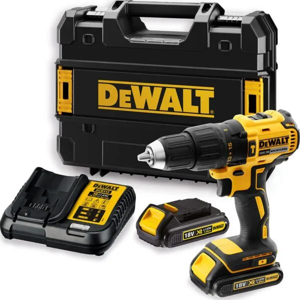 SUPER ΠΡΟΣΦΟΡΑ !! DEWALT - DCD778S2T-QW Κρουστικό Δραπανοκατσαβίδο 18V Brushless XR Li-Ion (2 ΜΠΑΤΑΡΙΕΣ x1.5Ah)