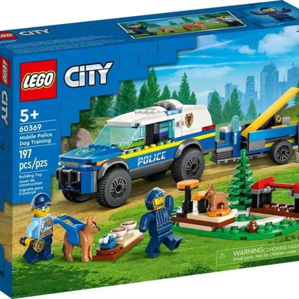 Lego City Κινητή Μονάδα Εκπαίδευσης Σκύλων 60369 Για 5+ Ετών