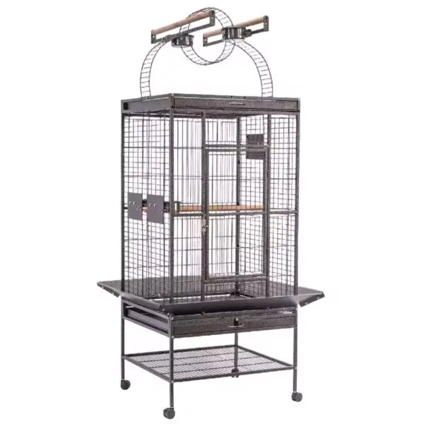 Κλουβι για Παπαγάλους 170x60x55.  Ιδανικό για Ringneck Alexandrines African Grey, Eclectus και Πολλά Άλλα - Premium Quality Luxurious Metal Large Bird