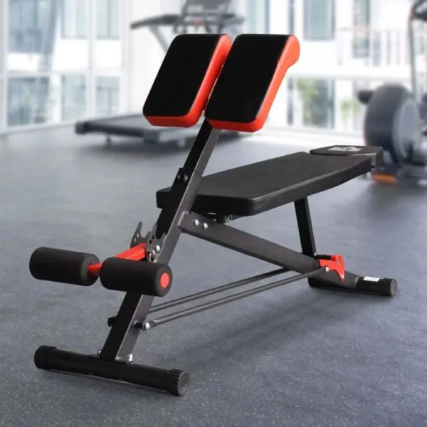 Πολυλειτουργικός Πάγκος Γυμναστικής Sit Up 64 x 146 x 73.5-85 cm HOMCOM A91-075