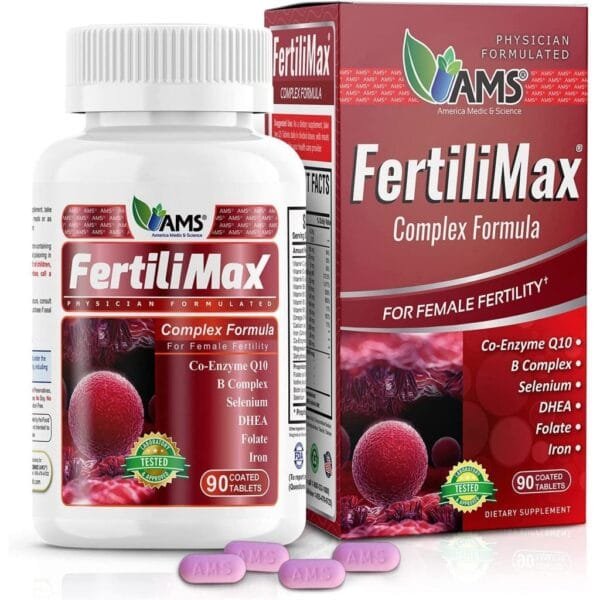 AMS® Fertilimax Για Υπογονιμότητα - Fertilimax Cyprus - Γυναικεία Υπογονιμότητα