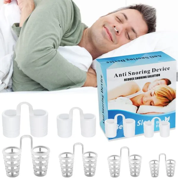 4 Different Sizes Anti Snoring Devices