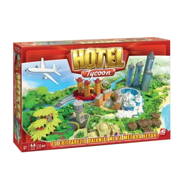 As Company Επιτραπέζιο Παιχνίδι Hotel Για Ηλικίες 8+ Χρονών Και 2-4 Παίκτες