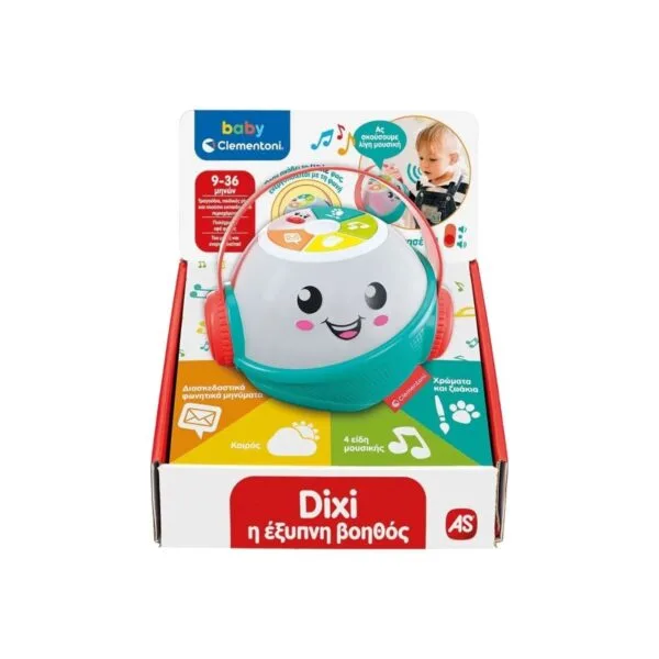 Baby Clementoni Βρεφικό Εκπαιδευτικό Dixi Η Έξυπνη Βοηθός Για 9-36 Μηνών