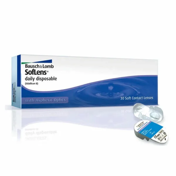 30 Ημερήσιοι Φακοί Επαφής Bausch & Lomb SofLens Daily Disposable