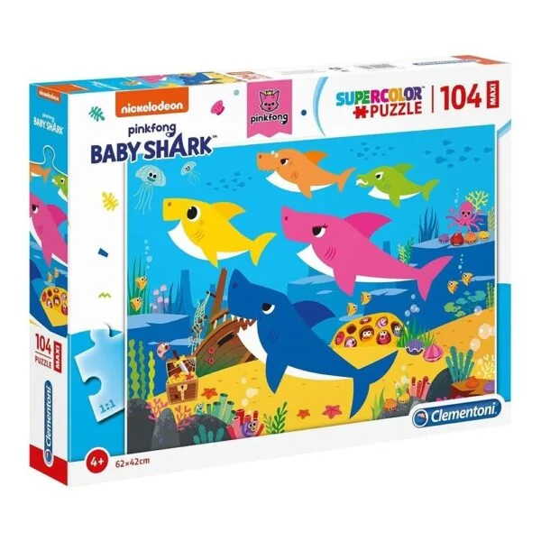 As company Παζλ 104 Maxi S.C. Baby Shark Clementoni 1210-23751
