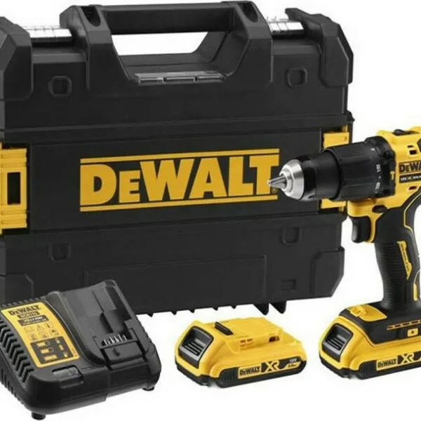 Dewalt DCD709L2T-QW Κρουστικό Δραπανοκατσάβιδο Μπαταρίας 18V με 2x3Ah Μπαταρίες XR Li-Ion 3.0Ah