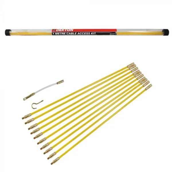 DEKTON 10 X 1 METRE CABLE ACCESS KIT DT95330