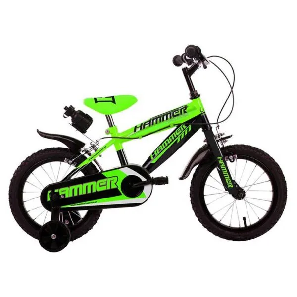 14" Hammer Bicycle Green - Black