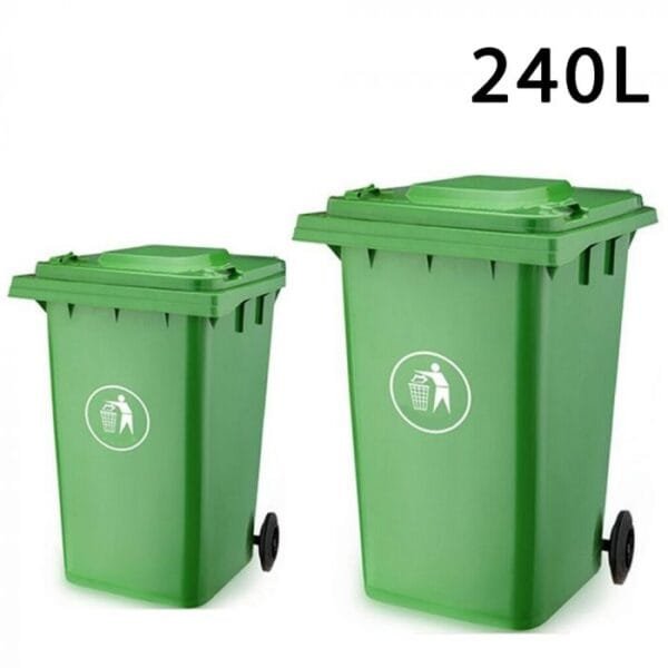 Πλαστικός Κάλαθος Κάδος Απορριμμάτων 240L 90 X 40 X 50CM DUSTBIN