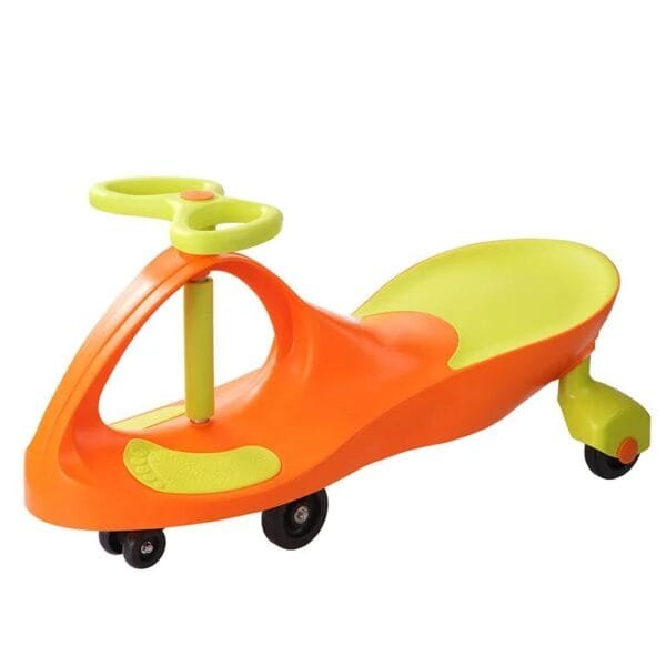 Wiggle Car-Swing Παιδικό Αυτοκινητάκι με 12 Βραβεία Παγκοσμίως! Swing Car ORANGE LED Lights