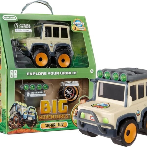Little Tikes Σετ Με Αυτοκίνητο Big Adventures - Stem Safari Suv