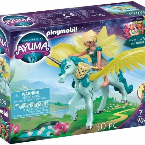 Playmobil Ayuma Crystal Fairy Με Μονόκερο 70809 Για 7-12 Ετών
