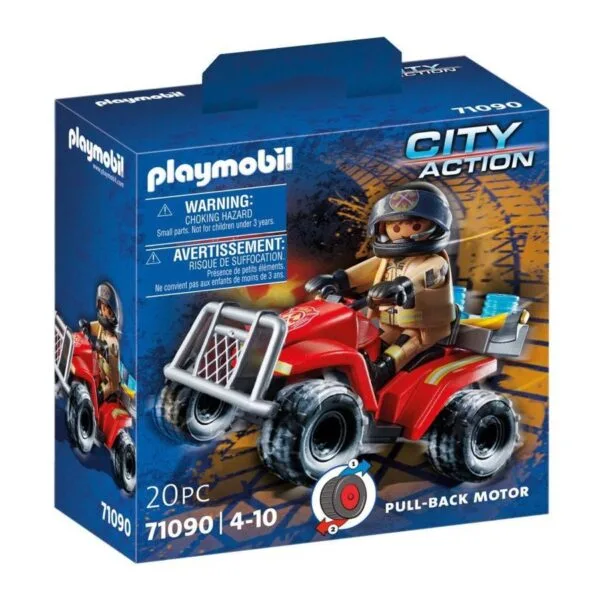 Playmobil City Action Πυροσβέστης Με Γουρούνα 4X4 71090 Για 4-10 Ετών