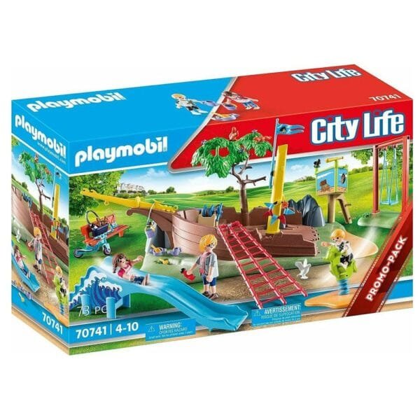 Playmobil Διασκέδαση Στην Παιδική Χαρά 70281 για 4+ ετών