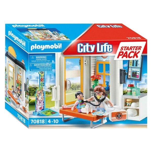 Playmobil City Life Starter Pack Παιδιατρείο 70818 Για 4-10 Ετών
