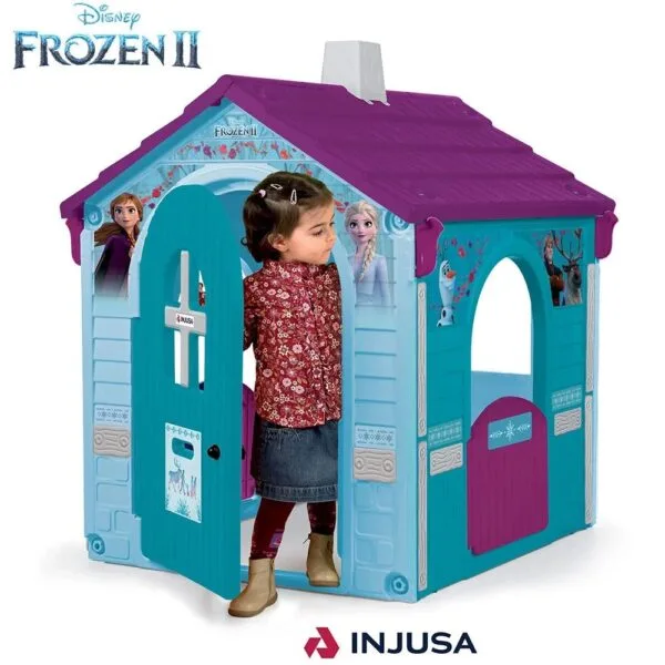 Injusa Παιδικό Σπιτάκι Κήπου Frozen II (109x95x121cm) Disney Elsa and Anna Garden House Frozen II