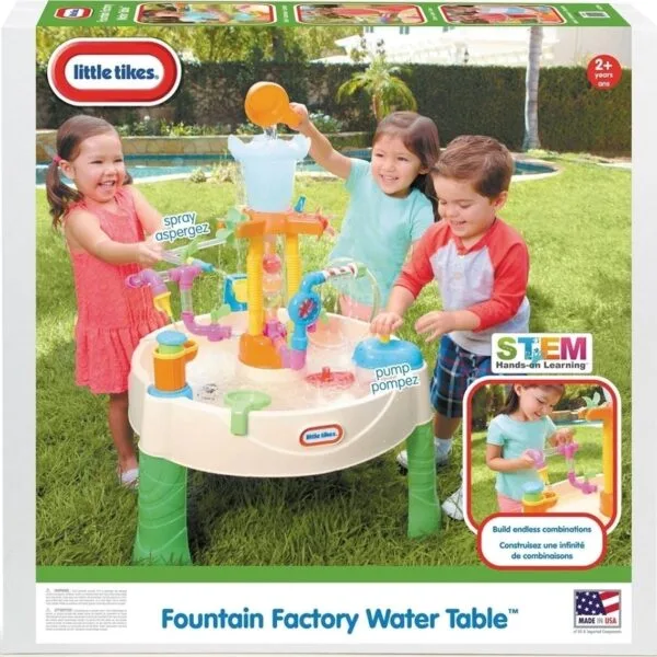Little Tikes Τραπέζι Νερού Εργαστήρι Συντριβανιού Stem