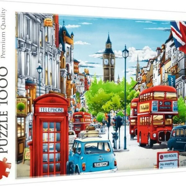 Puzzle London Street 2D 1000 Κομμάτια Trefl