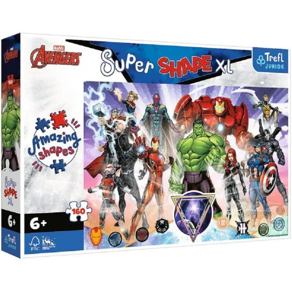 Παιδικό Puzzle Avengers 160pcs για 6+ Ετών Trefl