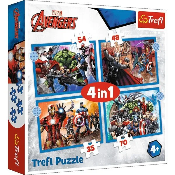 Παιδικό Puzzle Avengers 207pcs για 4+ Ετών Trefl