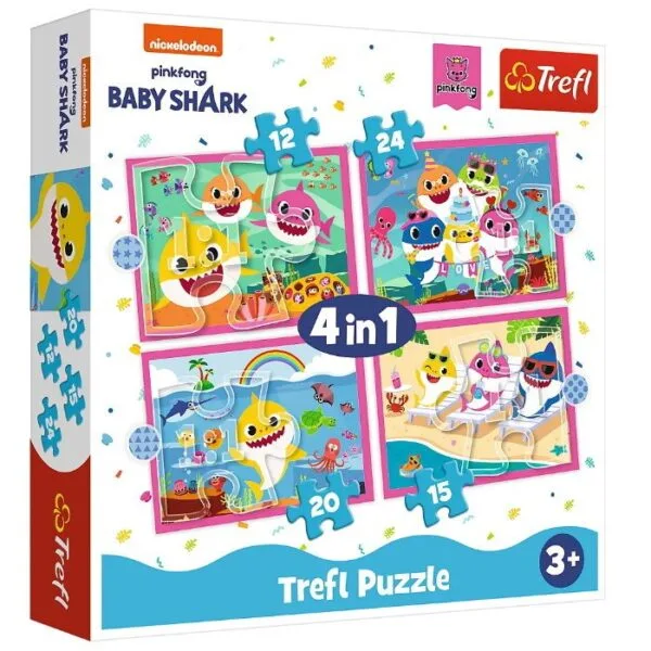 Παιδικό Puzzle Baby Shark 71pcs για 3+ Ετών Trefl