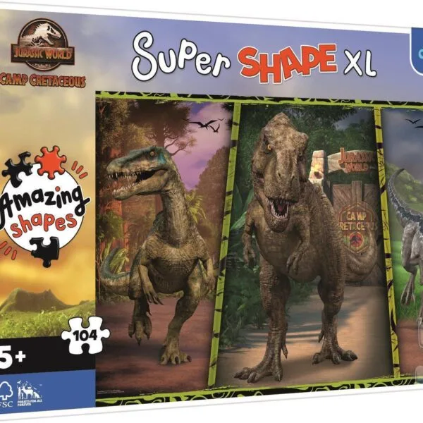 Παιδικό Puzzle Dinosaurs 104Pcs Για 5+ Ετών Trefl