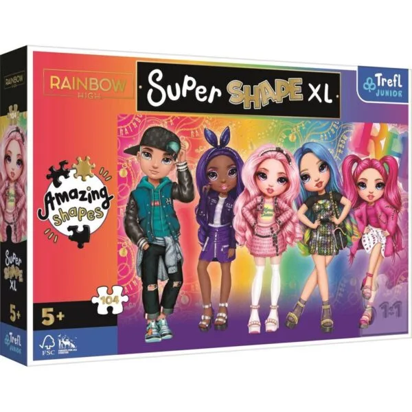 Παιδικό Puzzle Rainbow High Super Shape Trefl