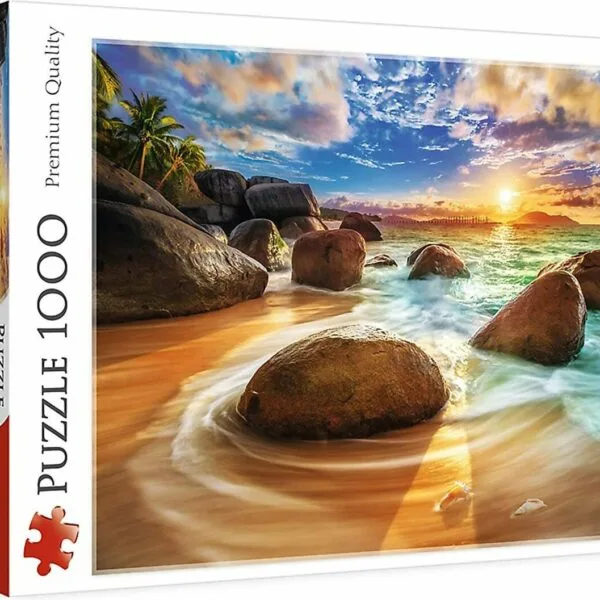 Puzzle Samudra Beach India 2D 1000 Κομμάτια Trefl