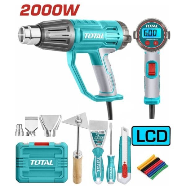 Total Πιστόλι Θερμού Αέρα 2000W TB200561